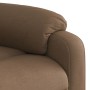 Silla de masaje reclinable de pie de tela marrón en Sillones | Comprar online en Foru.es