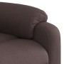 Silla de masaje reclinable de pie de tela marrón oscuro en Sillones | Comprar online en Foru.es