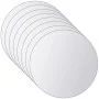 Azulejos de espejo redondos vidrio 8 unidades de vidaXL, Espejos - Ref: Foro24-244463, Precio: 18,31 €, Descuento: %