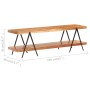 Mueble para TV de madera maciza de acacia 160x40x50 cm en Muebles TV | Comprar online en Foru.es