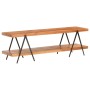 Mueble para TV de madera maciza de acacia 160x40x50 cm en Muebles TV | Comprar online en Foru.es