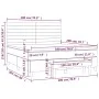Box spring bed with light gray velvet mattress 180x200 cm by , Beds and slatted bases - Ref: Foro24-3137917, Price: 582,05 €,...