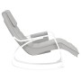 Silla mecedora de tela gris claro de , Mecedoras - Ref: Foro24-351075, Precio: 140,95 €, Descuento: %