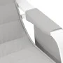 Silla mecedora de tela gris claro de , Mecedoras - Ref: Foro24-351075, Precio: 148,73 €, Descuento: %