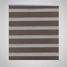 Persiana Cebra 40 x 100 cm Café de , Persianas y estores - Ref: Foro24-240185, Precio: 18,02 €, Descuento: %