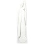 Tumbona con reposapiés plástico blanca de , Tumbonas - Ref: Foro24-43586, Precio: 174,16 €, Descuento: %