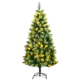 Árbol de Navidad artificial con bisagras 300 LEDs 240 cm de , Arboles de navidad - Ref: Foro24-3210332, Precio: 195,61 €, Des...