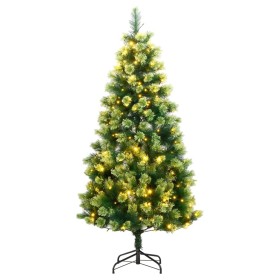 Árbol de Navidad artificial con bisagras 300 LEDs 240 cm de , Arboles de navidad - Ref: Foro24-3210332, Precio: 183,98 €, Des...