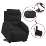 Sillón eléctrico reclinable elevable de tela negro en Sillones | Comprar online en Foru.es