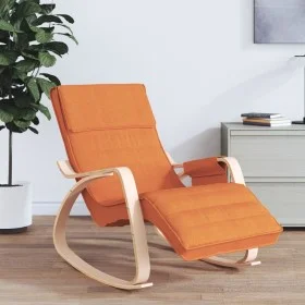 Dark Yellow Fabric Rocking Chair by , Rocking chairs - Ref: Foro24-351081, Price: 129,70 €, Discount: %