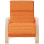 Silla mecedora de tela amarillo oscuro de , Mecedoras - Ref: Foro24-351081, Precio: 132,08 €, Descuento: %