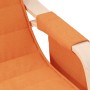 Silla mecedora de tela amarillo oscuro de , Mecedoras - Ref: Foro24-351081, Precio: 132,08 €, Descuento: %