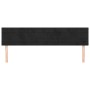 Cabeceros 2 unidades de terciopelo negro 90x5x78/88 cm de , Cabeceros y pies de cama - Ref: Foro24-346182, Precio: 61,92 €, D...