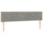 Headboards 2 units of light gray velvet 90x5x78/88 cm by , Headboards and footboards - Ref: Foro24-346180, Price: 45,77 €, Di...