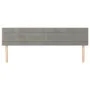 Headboards 2 units of light gray velvet 90x5x78/88 cm by , Headboards and footboards - Ref: Foro24-346180, Price: 45,77 €, Di...