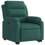 Sillón eléctrico reclinable elevable de tela verde oscuro en Sillones | Comprar online en Foru.es