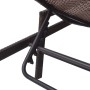 Tumbona con cojín de ratán sintético marrón de vidaXL, Tumbonas - Ref: Foro24-43107, Precio: 131,99 €, Descuento: %