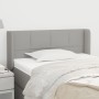 Cabecero de tela gris claro 83x16x78/88 cm de , Cabeceros y pies de cama - Ref: Foro24-3118742, Precio: 47,20 €, Descuento: %
