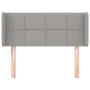 Light gray fabric headboard 83x16x78/88 cm by , Headboards and footboards - Ref: Foro24-3118742, Price: 45,58 €, Discount: %