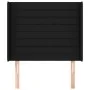 Headboard with black fabric ears 103x16x118/128 cm by , Headboards and footboards - Ref: Foro24-3119712, Price: 68,03 €, Disc...