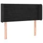 Black velvet headboard with LED 93x16x78/88 cm by , Headboards and footboards - Ref: Foro24-3123414, Price: 59,29 €, Discount: %