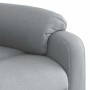 Sillón de masaje eléctrico reclinable elevable tela gris claro en Sillones | Comprar online en Foru.es