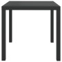 Mesa de jardín de aluminio y WPC negra 80x80x74 cm de vidaXL, Mesas de jardín - Ref: Foro24-42790, Precio: 143,64 €, Descuent...
