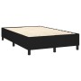 Cama box spring con colchón LED tela negro 120x200 cm de , Camas y somieres - Ref: Foro24-3134943, Precio: 447,00 €, Descuent...