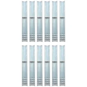 Ground anchor L shape 12 units galvanized steel 5x5x50 cm by vidaXL, DIY accessories - Ref: Foro24-142302, Price: 93,00 €, Di...