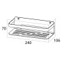 Tiger Cesta para cuarto de baño Caddy plateado 1400030946 de Tiger, Bandejas de bañera - Ref: Foro24-418299, Precio: 45,69 €,...