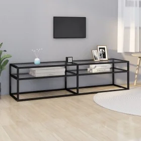 Mueble para TV vidrio templado transparente 160x40x40,5 cm de , Muebles TV - Ref: Foro24-331718, Precio: 115,10 €, Descuento: %