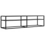 Mueble para TV vidrio templado transparente 160x40x40,5 cm de , Muebles TV - Ref: Foro24-331718, Precio: 116,63 €, Descuento: %