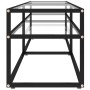 Mueble para TV vidrio templado transparente 160x40x40,5 cm de , Muebles TV - Ref: Foro24-331718, Precio: 116,63 €, Descuento: %