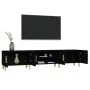 Mueble de TV madera contrachapada negro 180x31,5x40 cm de , Muebles TV - Ref: Foro24-816257, Precio: 106,43 €, Descuento: %