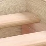 Bed frame with Sonoma oak headboard and footboard 135x190 cm by , Beds and slatted bases - Ref: Foro24-3203791, Price: 136,19...