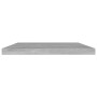 Estante estantería 4uds contrachapada gris hormigón 60x10x1,5cm de , Estanterías - Ref: Foro24-805210, Precio: 15,35 €, Descu...