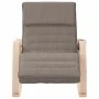 Silla mecedora de tela gris taupe de , Mecedoras - Ref: Foro24-351079, Precio: 138,71 €, Descuento: %