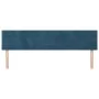Headboards 2 units of dark blue velvet 90x5x78/88 cm by , Headboards and footboards - Ref: Foro24-346184, Price: 60,33 €, Dis...