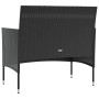 Set de muebles de jardín 8 pzas y cojines ratán sintético negro de , Conjuntos de jardín - Ref: Foro24-3095955, Precio: 516,2...