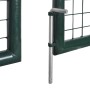 Puerta de valla de acero verde 306x175 cm de vidaXL, Puertas de jardín - Ref: Foro24-42981, Precio: 362,75 €, Descuento: %