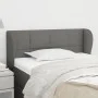 Dark gray fabric headboard 93x23x78/88 cm by , Headboards and footboards - Ref: Foro24-3117127, Price: 54,62 €, Discount: %