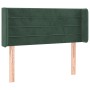Cabecero de terciopelo verde oscuro 93x16x78/88 cm de , Cabeceros y pies de cama - Ref: Foro24-3118947, Precio: 54,05 €, Desc...