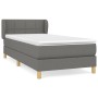 Cama box spring con colchón tela gris claro 80x200 cm de , Camas y somieres - Ref: Foro24-3126757, Precio: 294,51 €, Descuent...