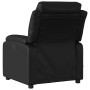 Sillón de masaje reclinable eléctrico cuero sintético negro en Sillones | Comprar online en Foru.es