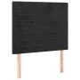 Box spring bed with black velvet mattress 90x200 cm by , Beds and slatted bases - Ref: Foro24-3132719, Price: 318,19 €, Disco...