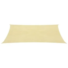 Toldo de vela cuadrado HDPE 2x2 m beige de vidaXL, Sombrillas - Ref: Foro24-43012, Precio: 20,53 €, Descuento: %