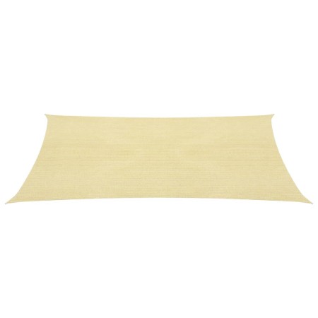 Toldo de vela cuadrado HDPE 2x2 m beige de vidaXL, Sombrillas - Ref: Foro24-43012, Precio: 23,03 €, Descuento: %