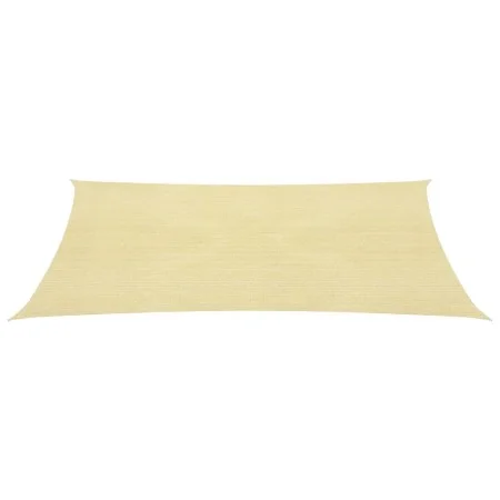 Toldo de vela cuadrado HDPE 2x2 m beige de vidaXL, Sombrillas - Ref: Foro24-43012, Precio: 20,53 €, Descuento: %