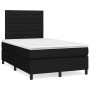 Cama box spring con colchón tela negro 120x200 cm de , Camas y somieres - Ref: Foro24-3141843, Precio: 440,60 €, Descuento: %