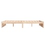 Estructura de cama madera maciza 120x190 cm de , Camas y somieres - Ref: Foro24-814919, Precio: 128,07 €, Descuento: %